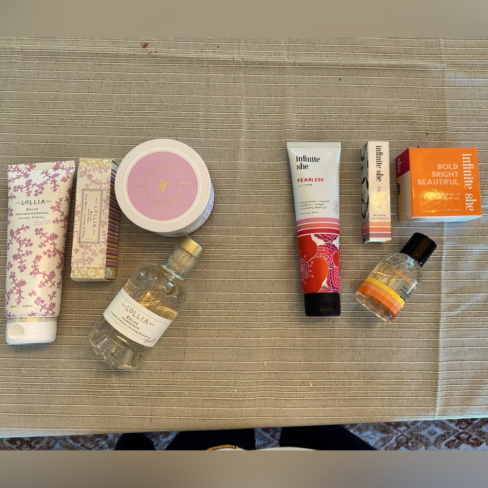 Brand New gift sets each set comes with 4 products